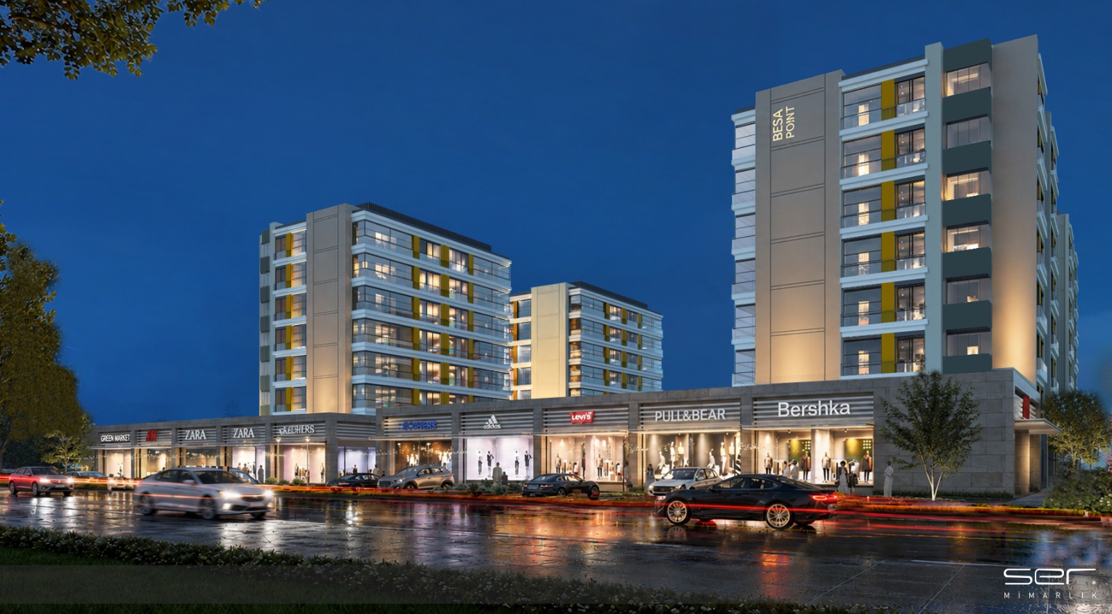 Besa Point dış cephe
